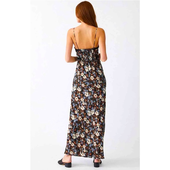 NWT Free People Intimately All I Wanted Maxi Slip Dress with Side Slit - Picture 7 of 9